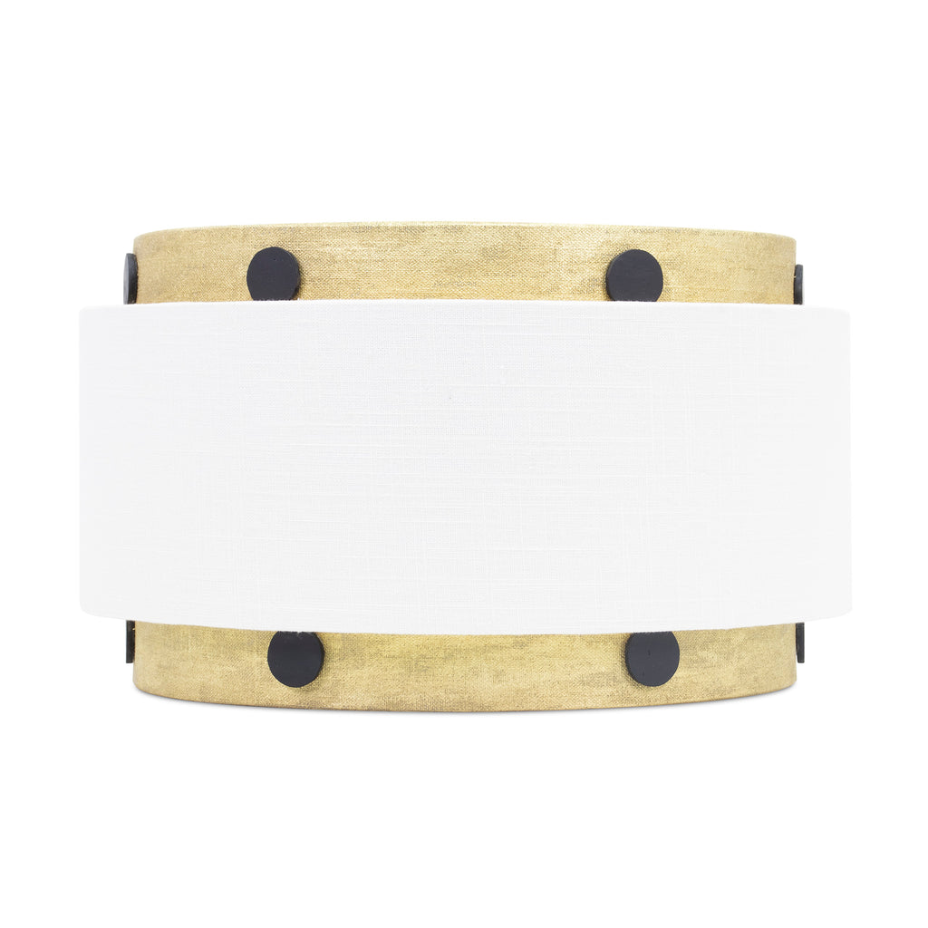 Couture Lighting Triple Stack Trifecta Drum Shade