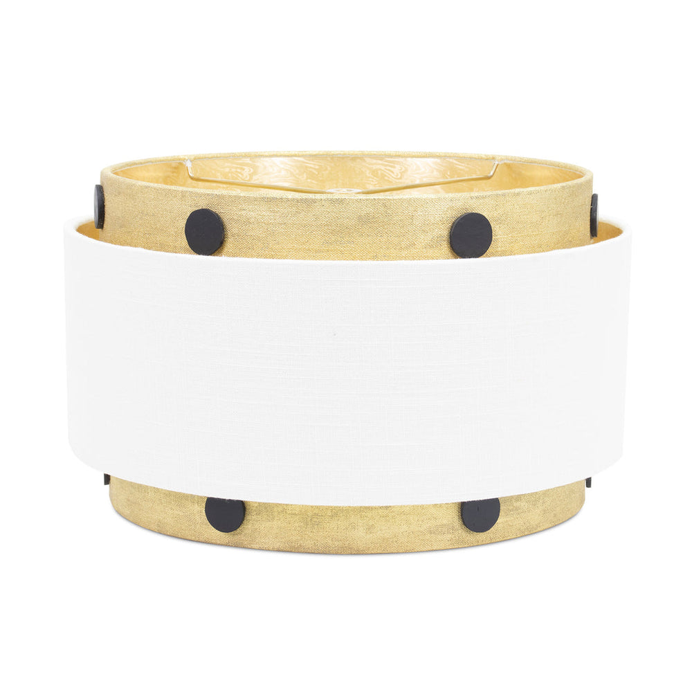 Couture Lighting Triple Stack Trifecta Drum Shade