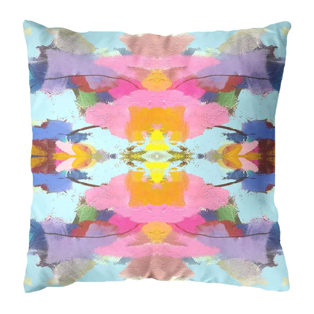 Laura Park Antigua Smile Outdoor Pillow