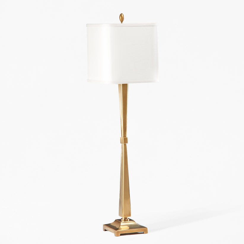 DC  William Brass Lamp