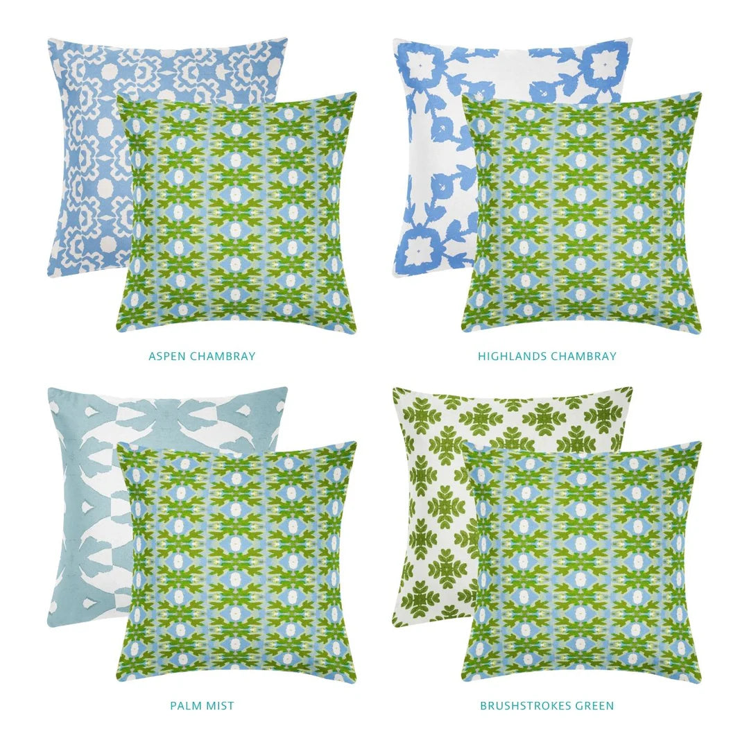 Laura Park Aprés Ski Linen Cotton Pillow