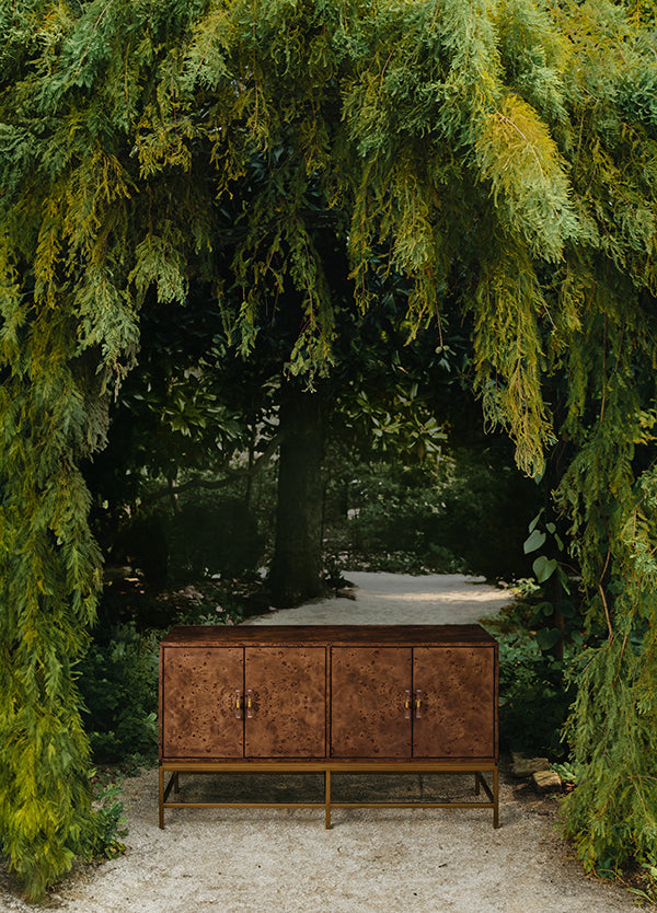 Worlds Away Ariel Cabinet