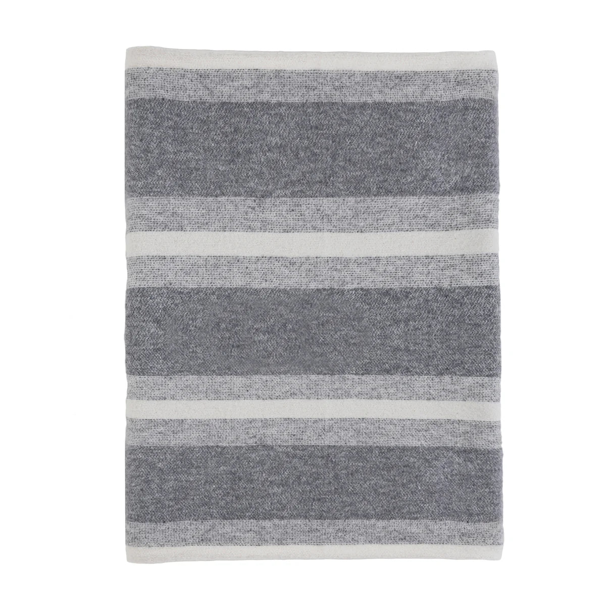 Pom Pom At Home Alpine Grey/ Ivory Throw