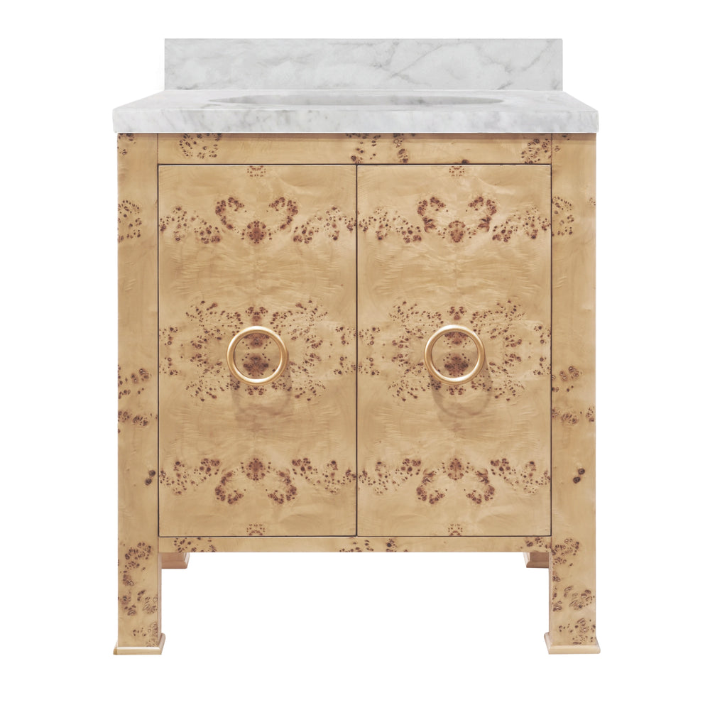 Worlds Away Blanche Bathroom Vanity