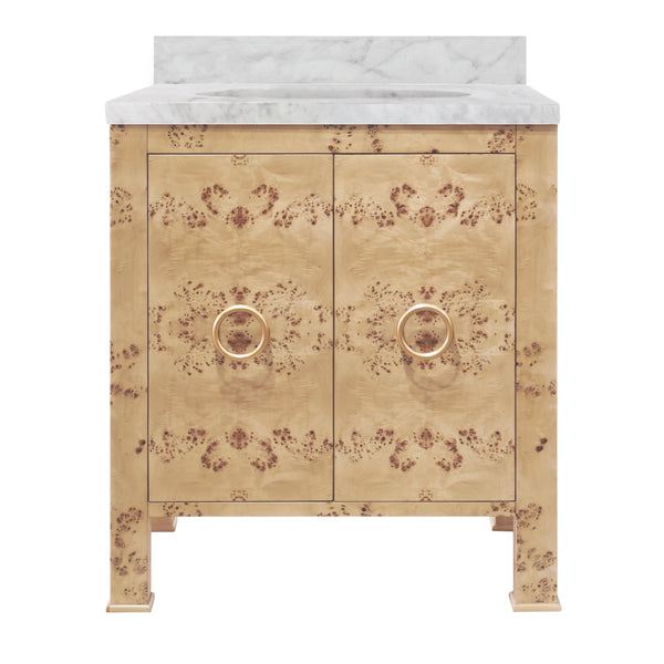 Worlds Away Blanche Bathroom Vanity
