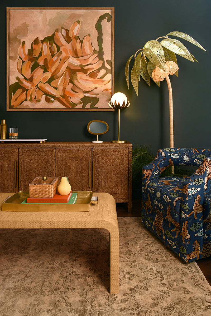 Worlds Away Coco Floor Lamp