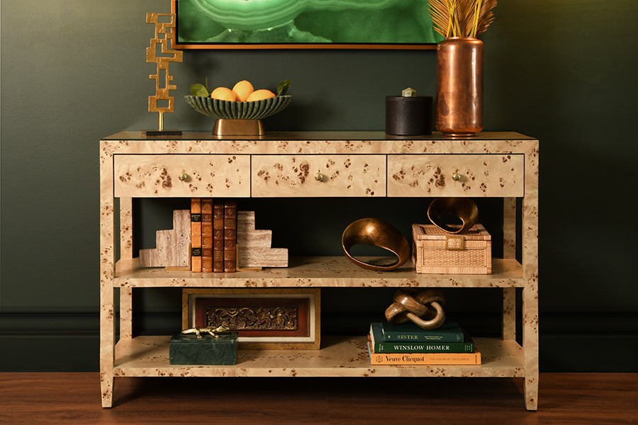 Worlds Away Briar Console Table