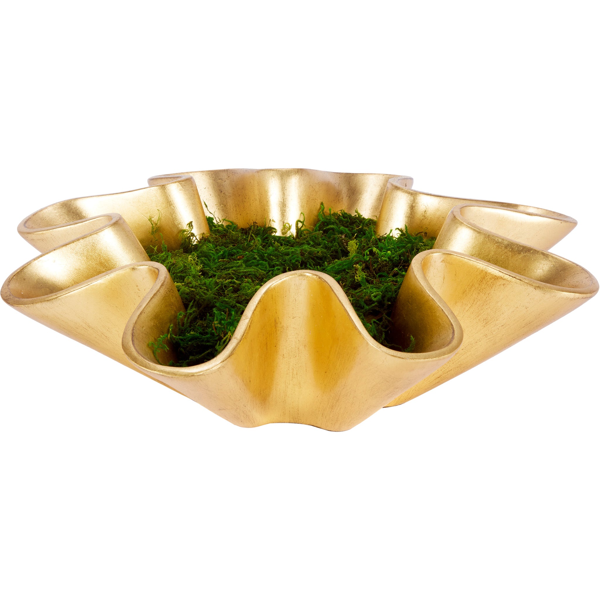 Old World Design Swift Gold Leaf Bowl