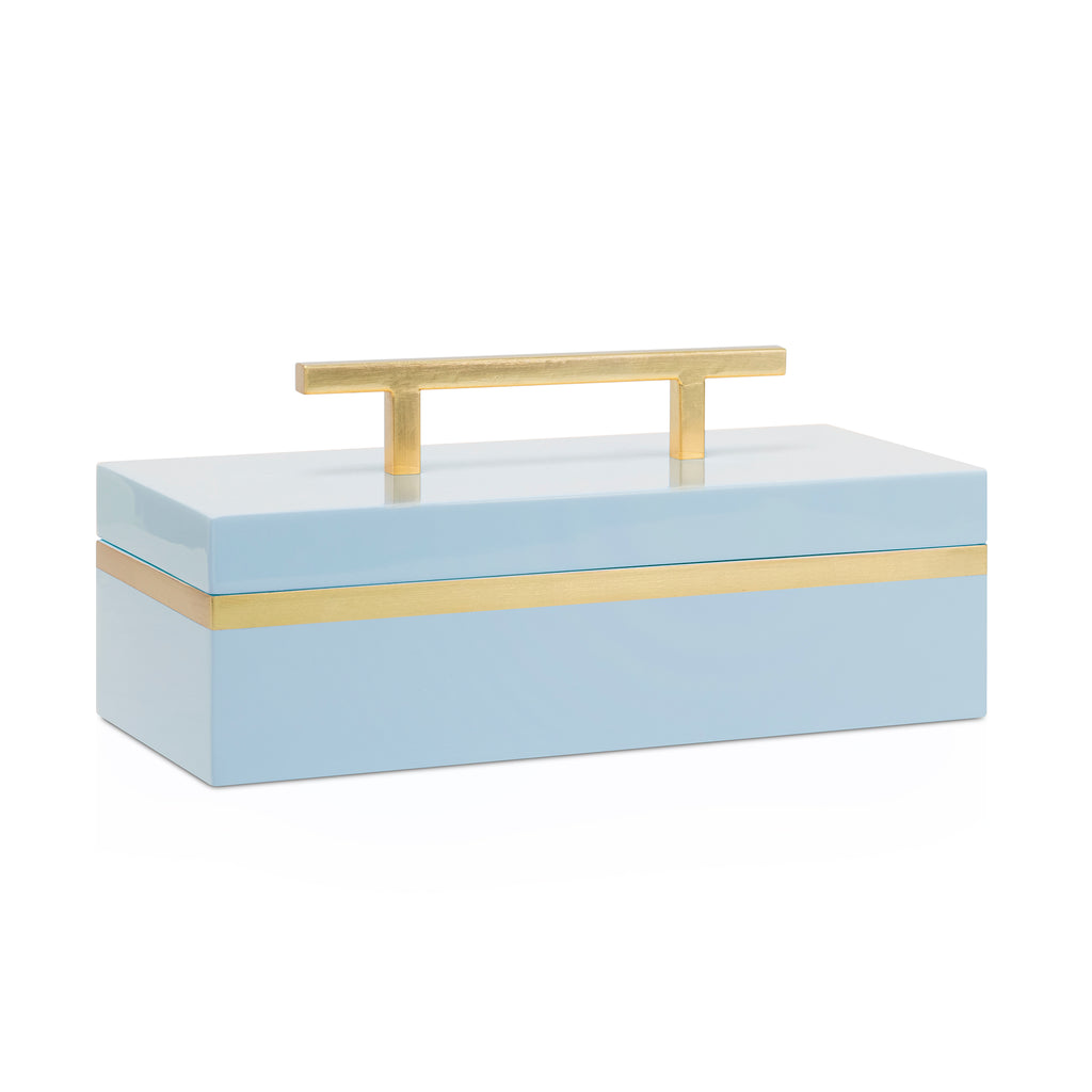 Couture Lighting Blair Boxes Light Blue (Single)
