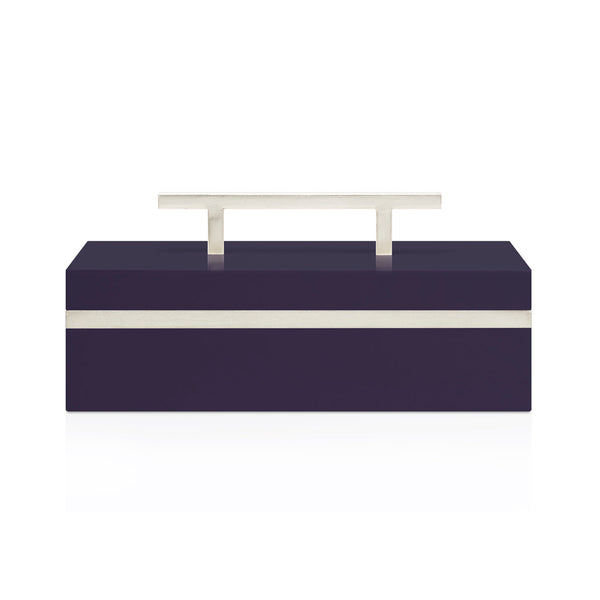 Couture Lighting Blair Box Navy With Silver (Single)