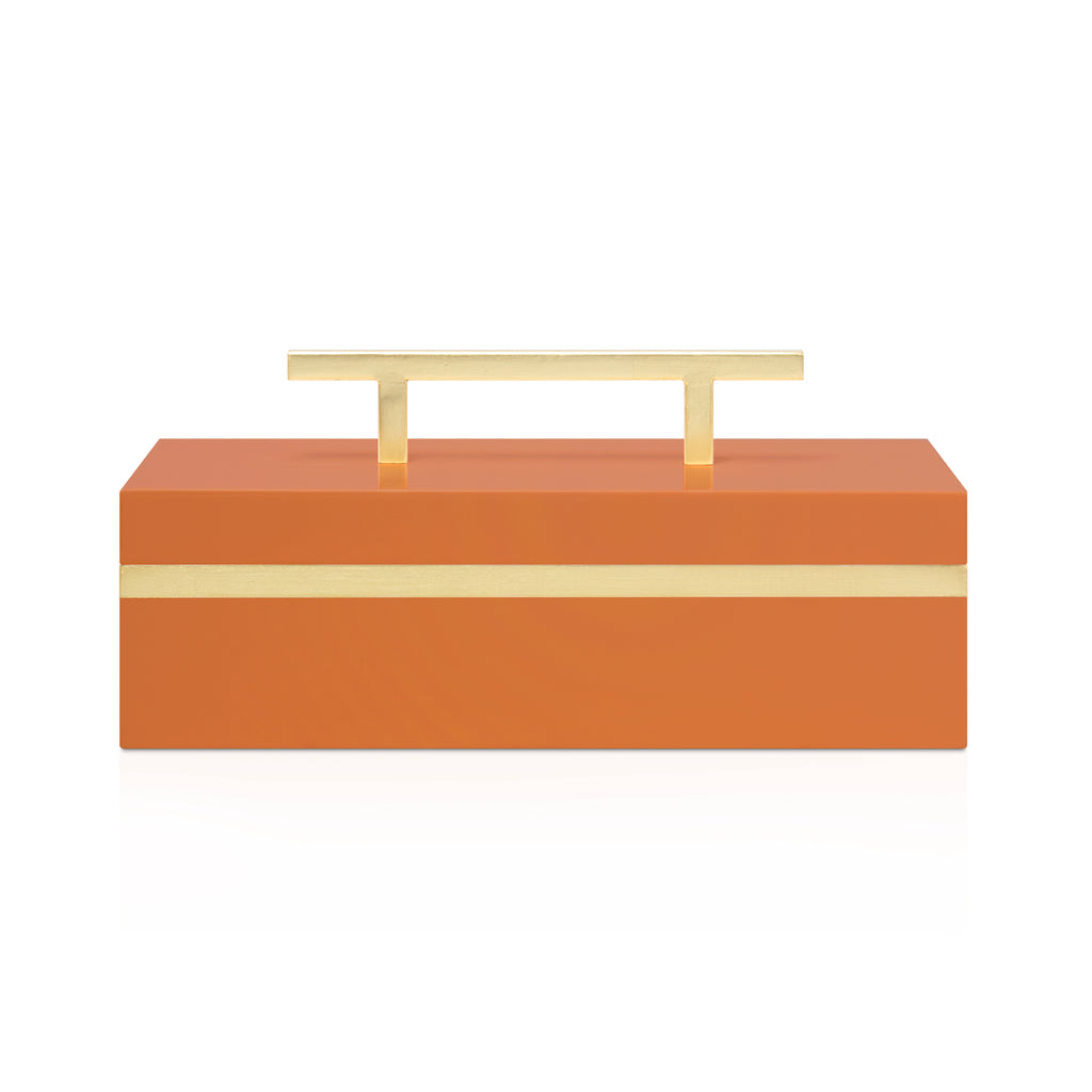 Couture Lighting Blair Box Orange (Single)