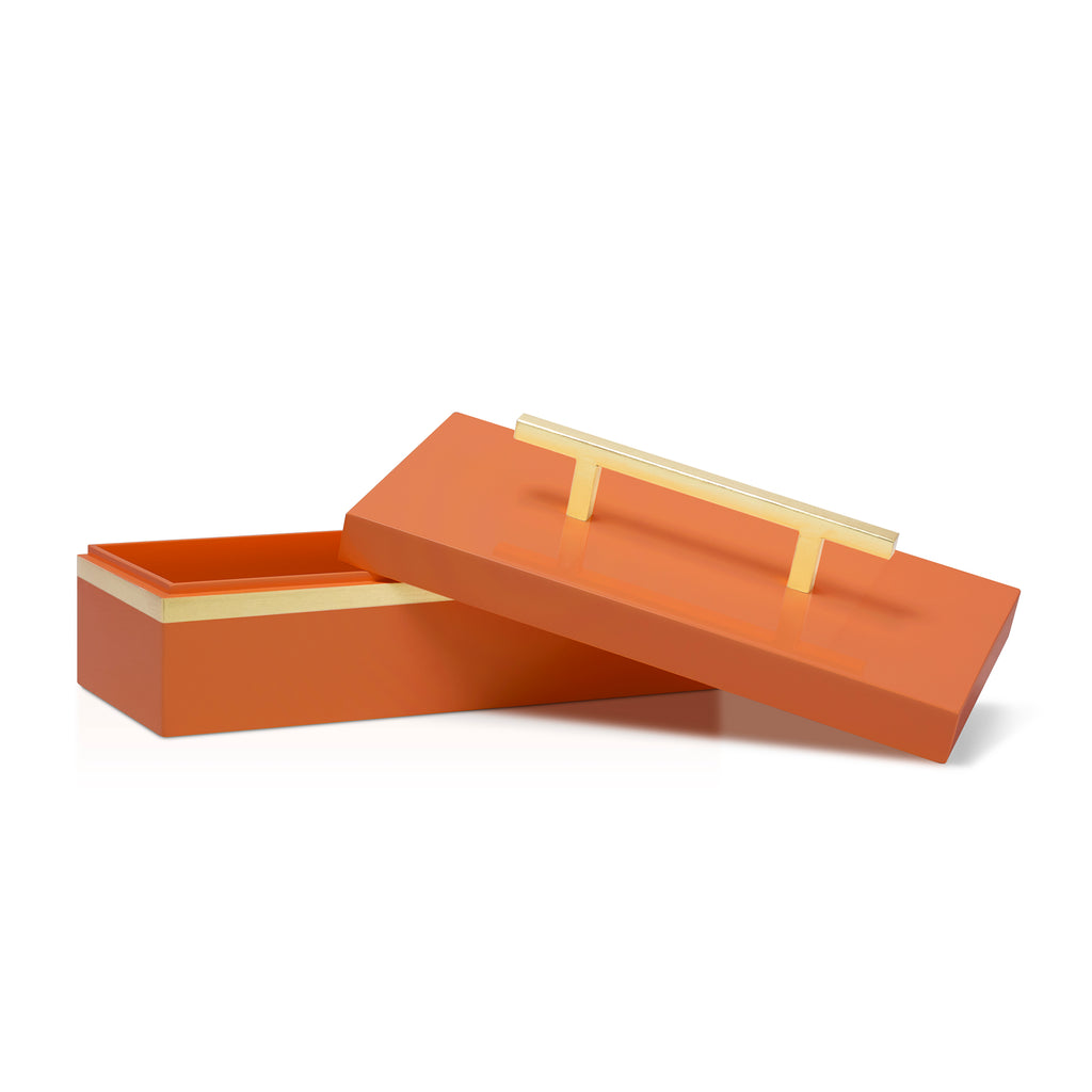 Couture Lighting Blair Box Orange (Single)