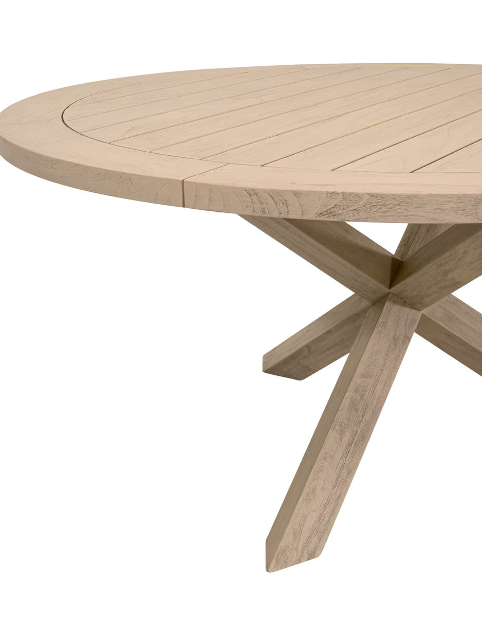 Essentials For Living Boca Outdoor 63" Round Dining Table