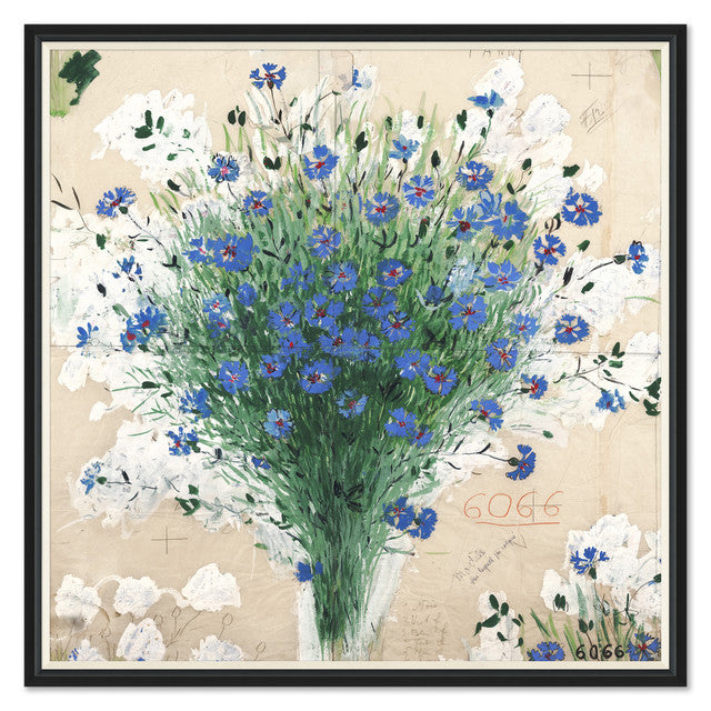 Paule Marrot Bouquet de Bleuets Art