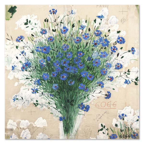 Paule Marrot Bouquet de Bleuets Art