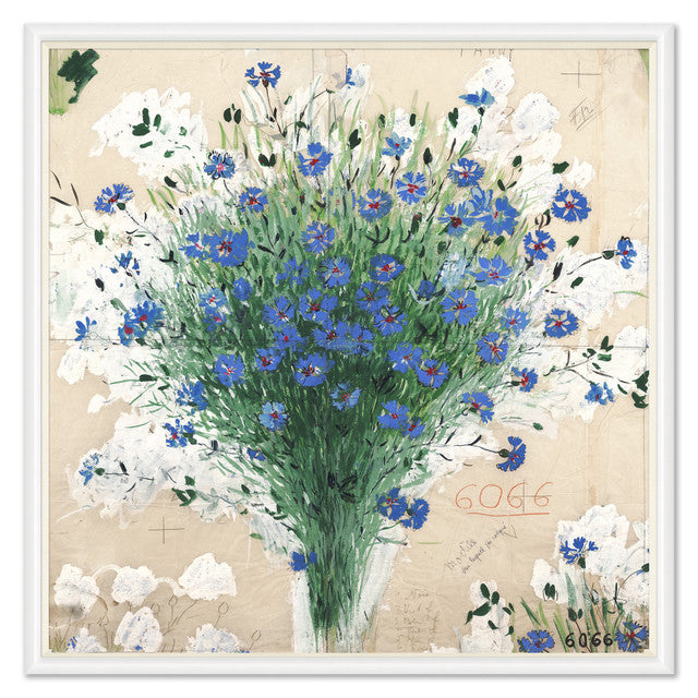 Paule Marrot Bouquet de Bleuets Art