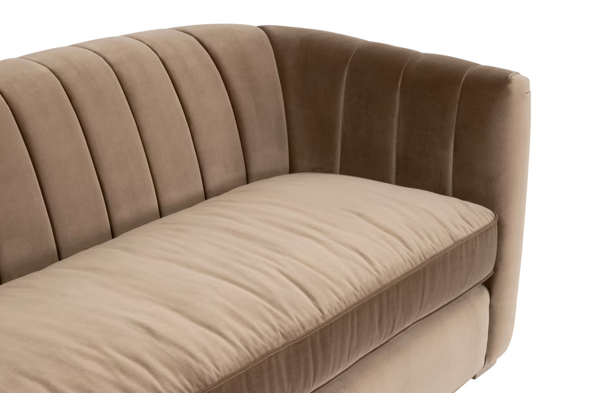 Essentials For Living Bronx 87" Channel Back Sofa