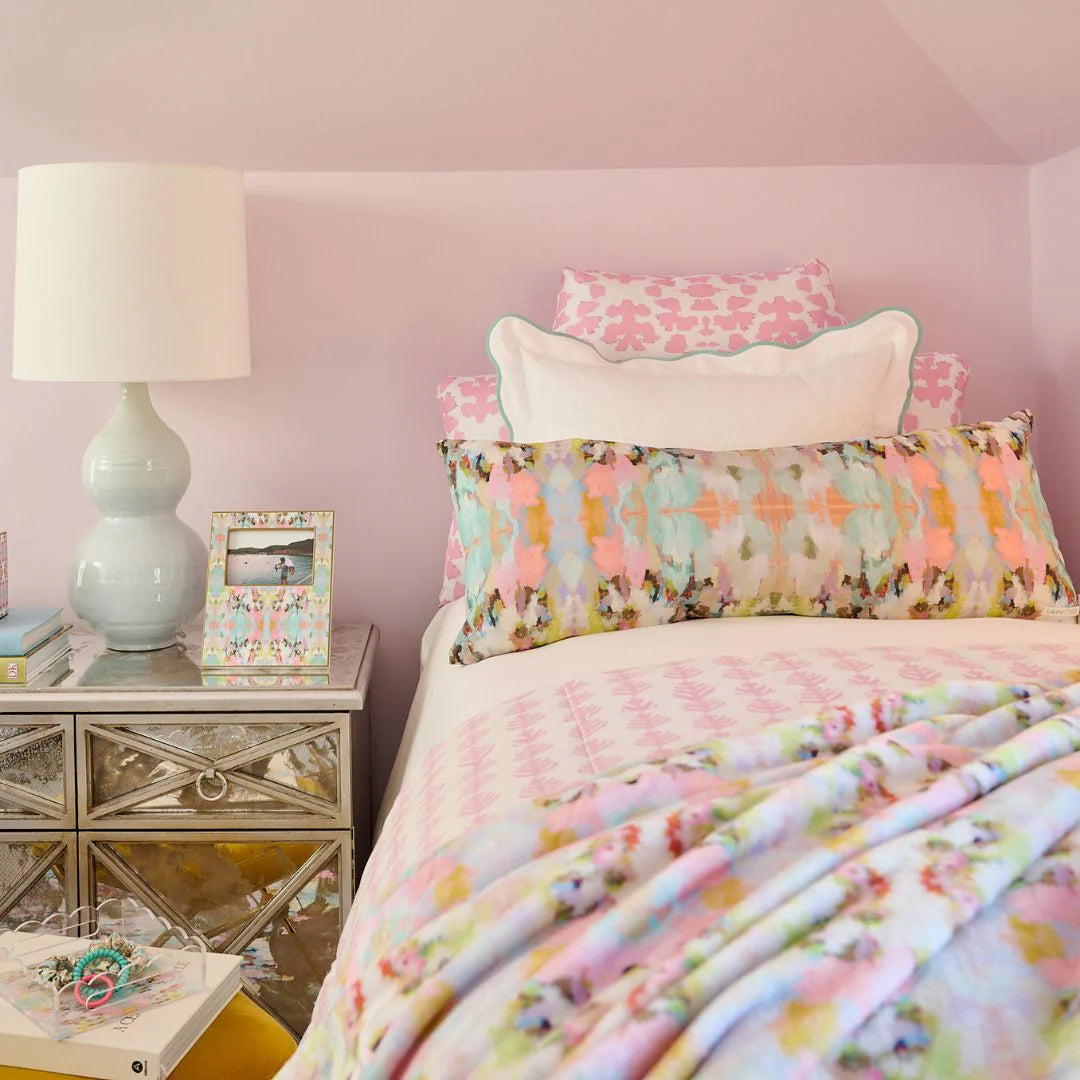 Laura Park Brooks Avenue Linen Cotton Pillow