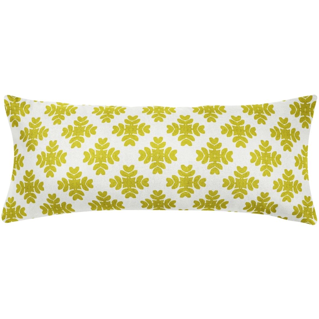 Laura Park Brushstrokes Citrine Pillow