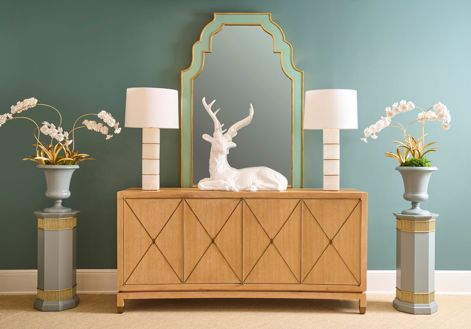 Chelsea House Cervo Deer Sculpture