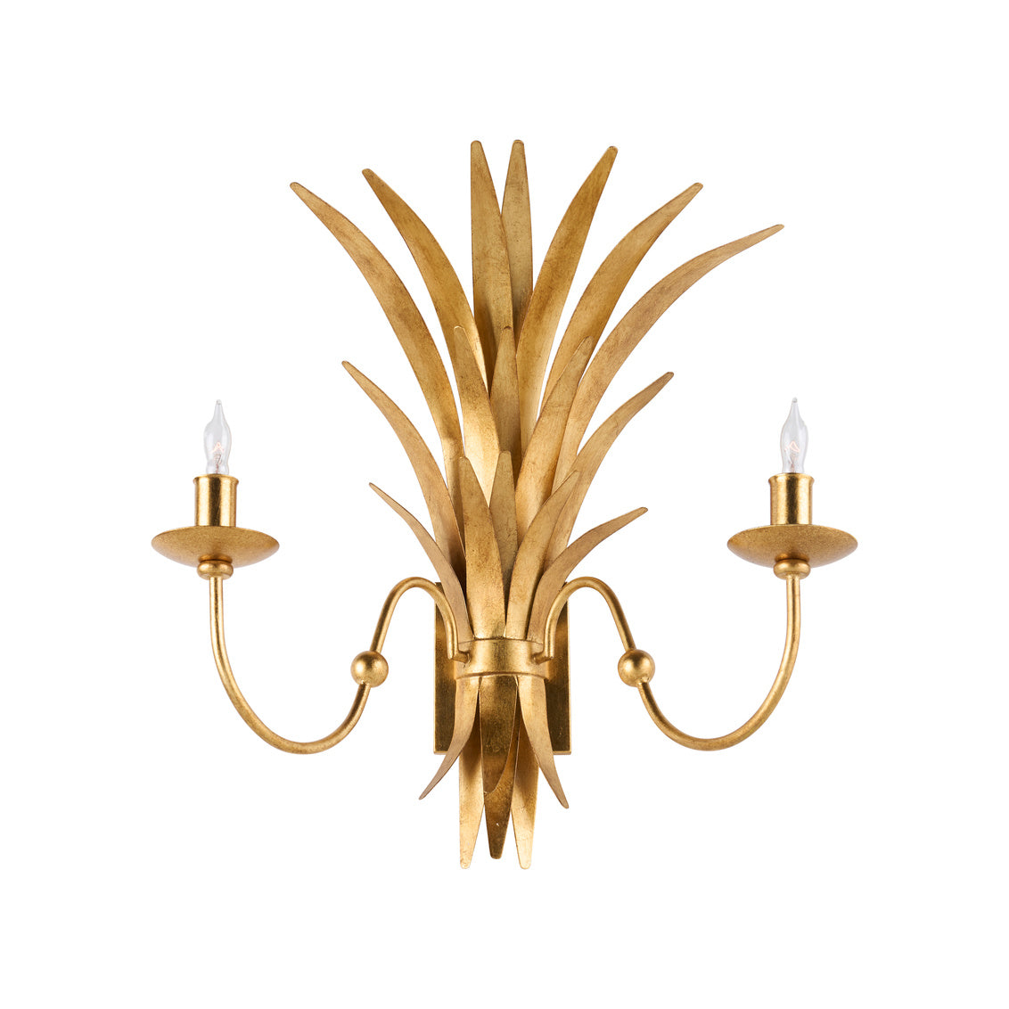 Chelsea House Wheat Sconce Electrified