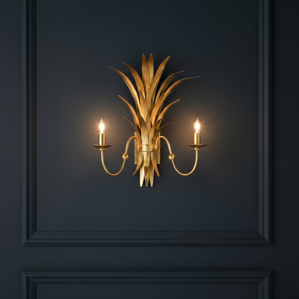 Chelsea House Wheat Sconce Electrified