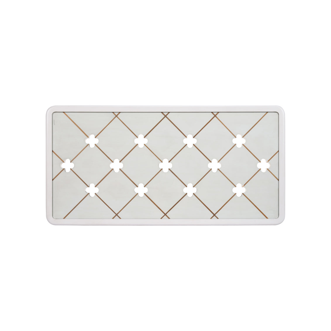 Chelsea House Quatrefoil Cocktail Table