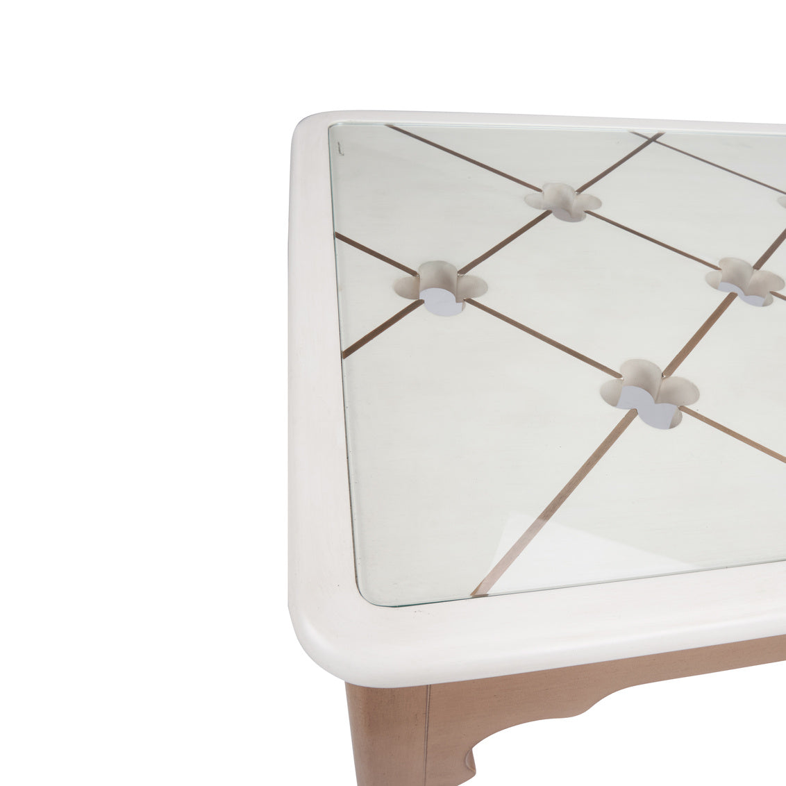 Chelsea House Quatrefoil Cocktail Table