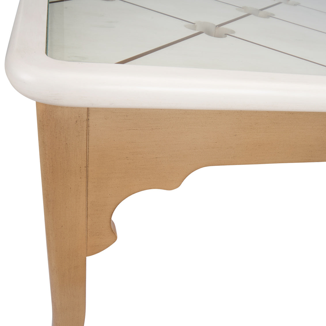 Chelsea House Quatrefoil Cocktail Table