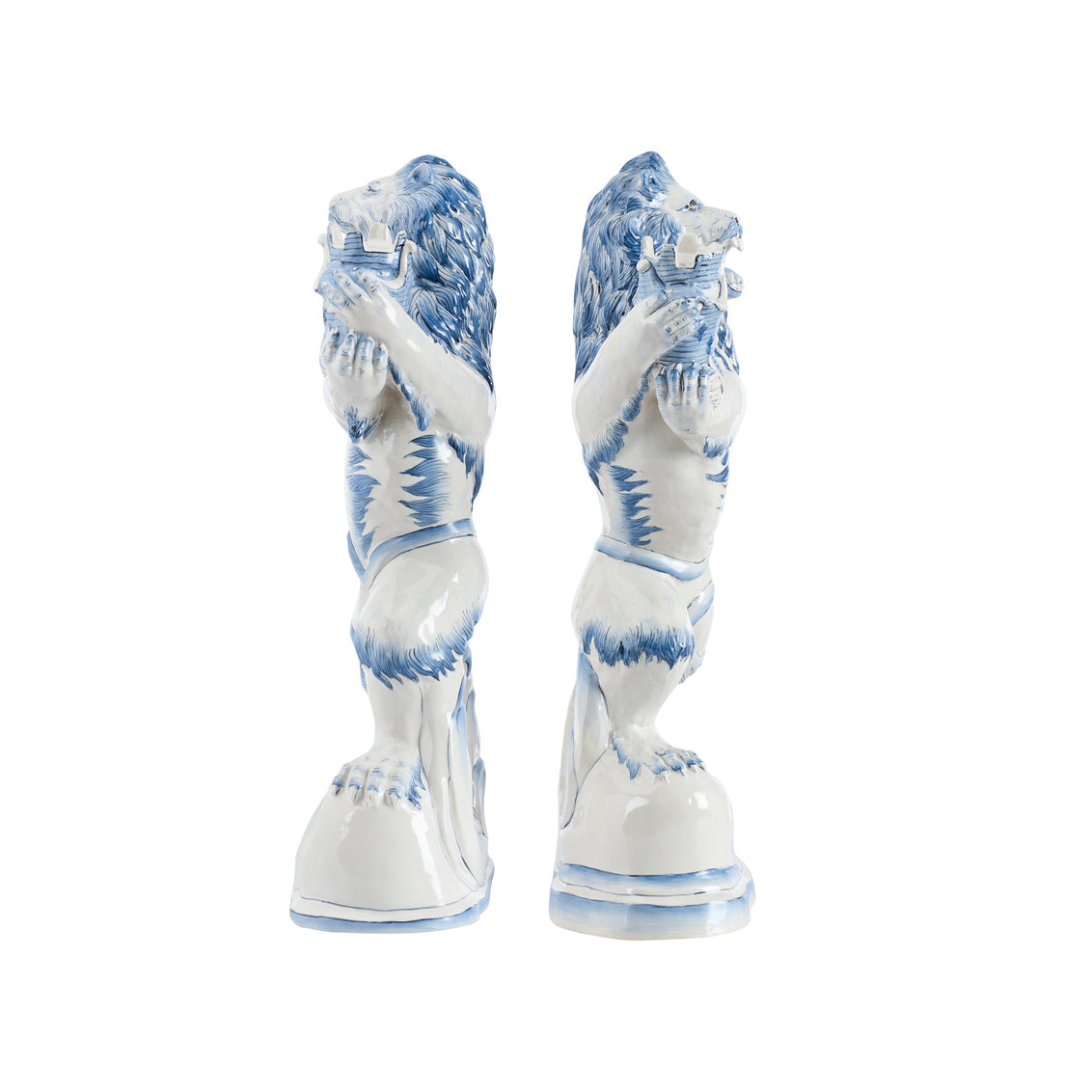 Chelsea House Faience Lions