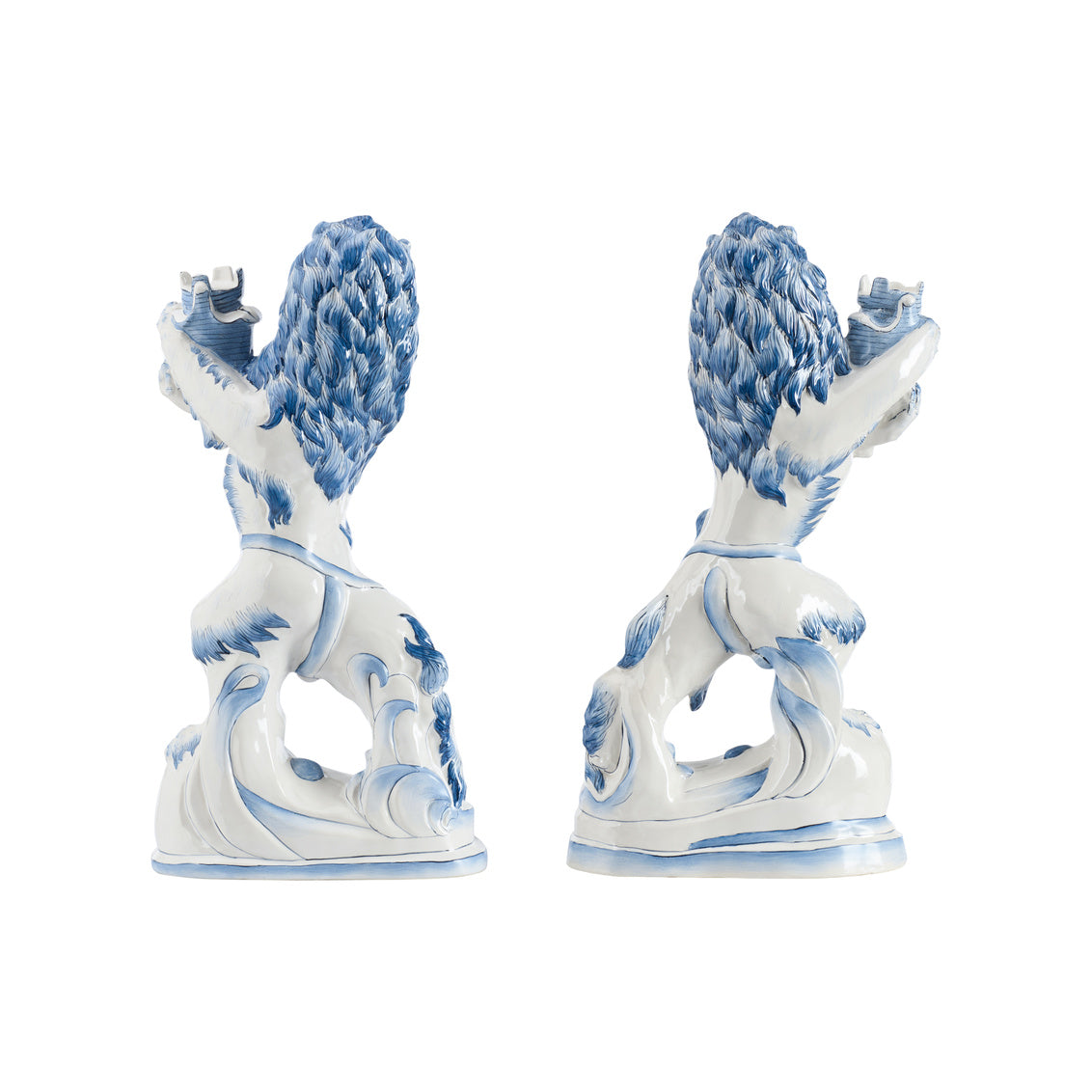 Chelsea House Faience Lions