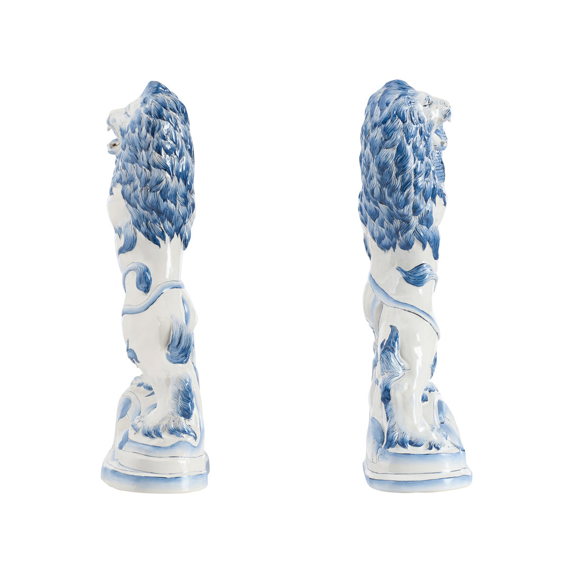 Chelsea House Faience Lions
