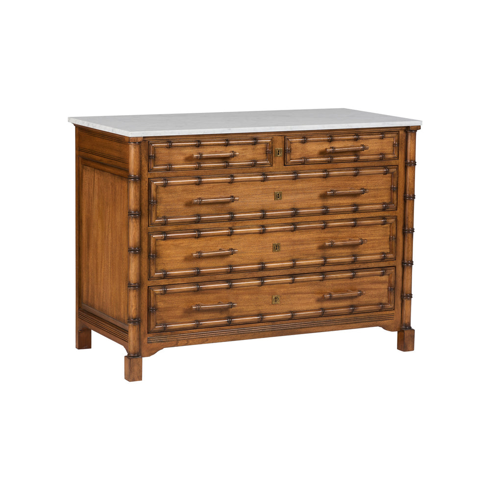Chelsea House Indochine Chest Marble