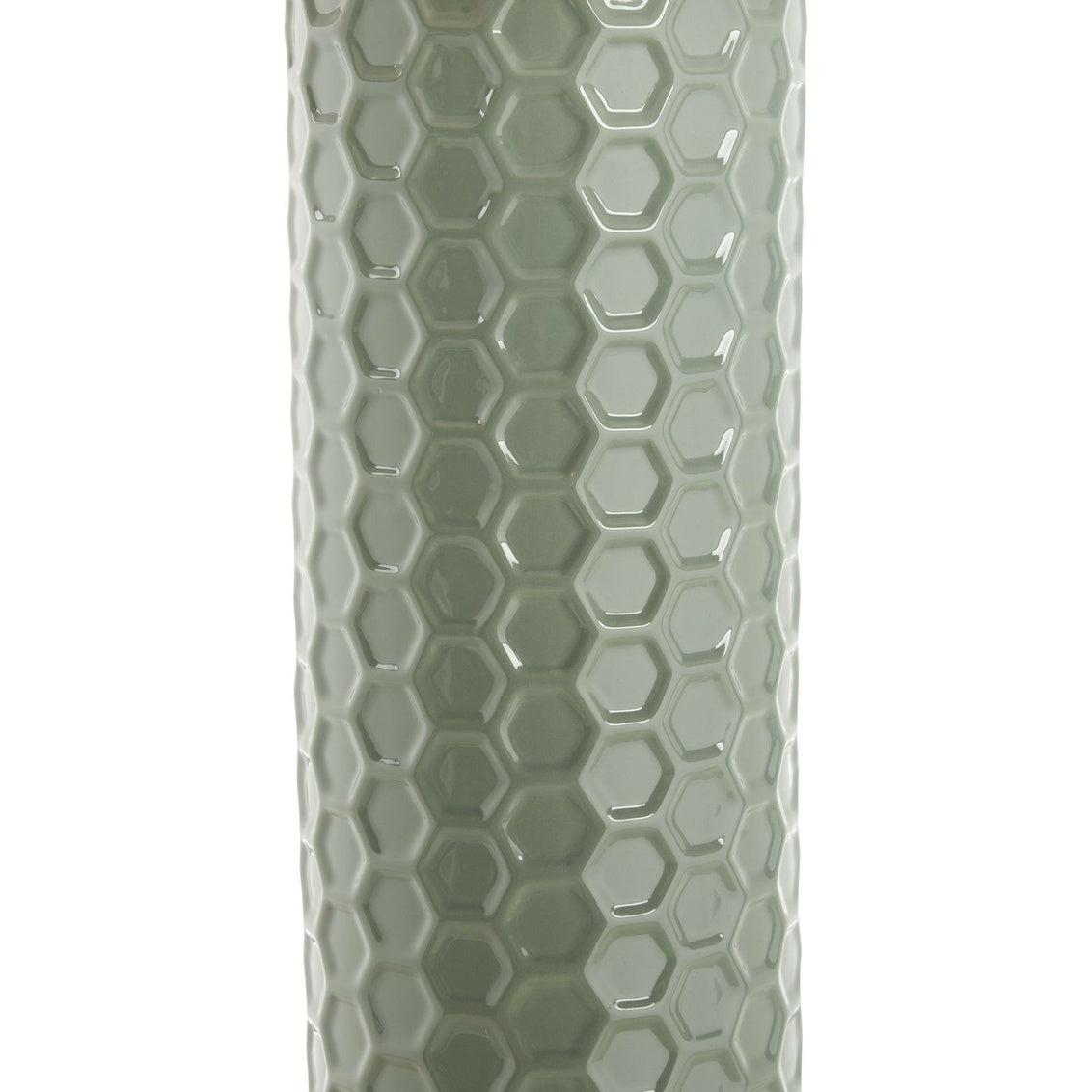 Chelsea House April Honeycomb Lamp Green