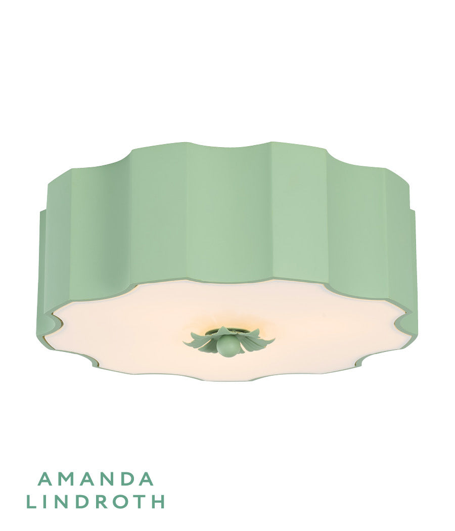 Chelsea House Fancy Wiggly Flushmount