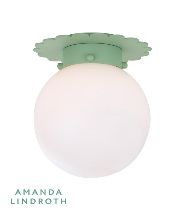 Chelsea House Fancy Scalloped Flushmount