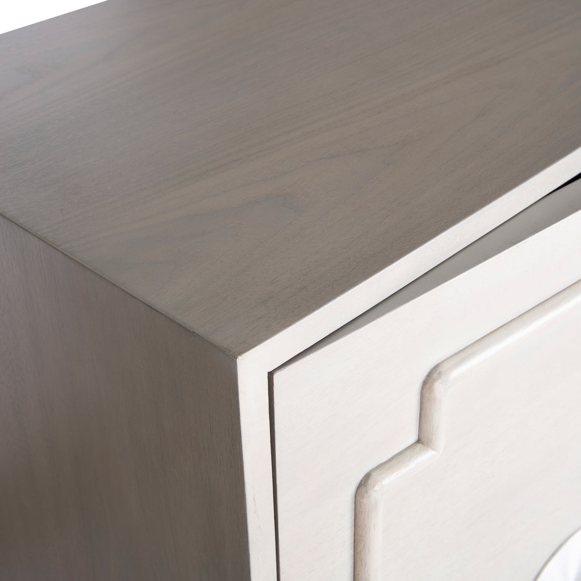 Chelsea House Madison Credenza Weathered Gray