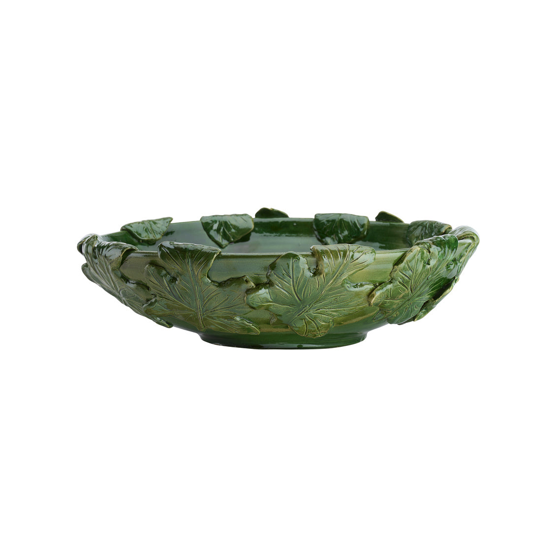 Chelsea House Fig Leaf Low Bowl