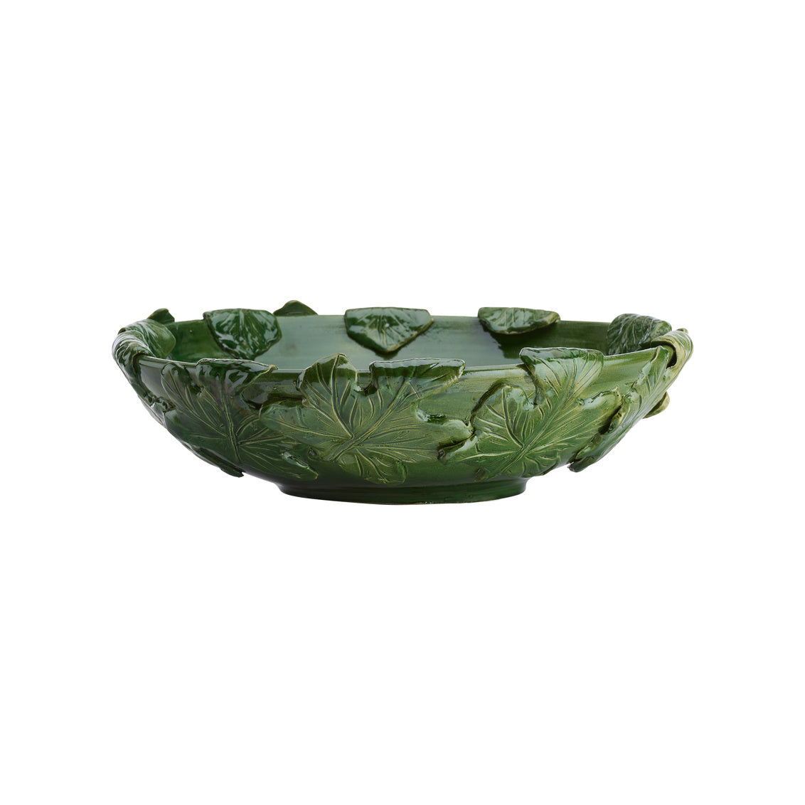 Chelsea House Fig Leaf Low Bowl