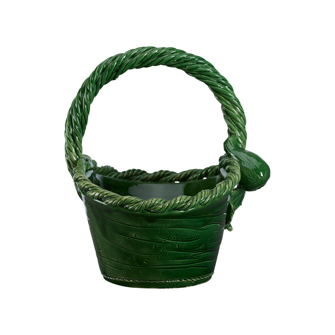 Chelsea House Fig Ceramic Basket