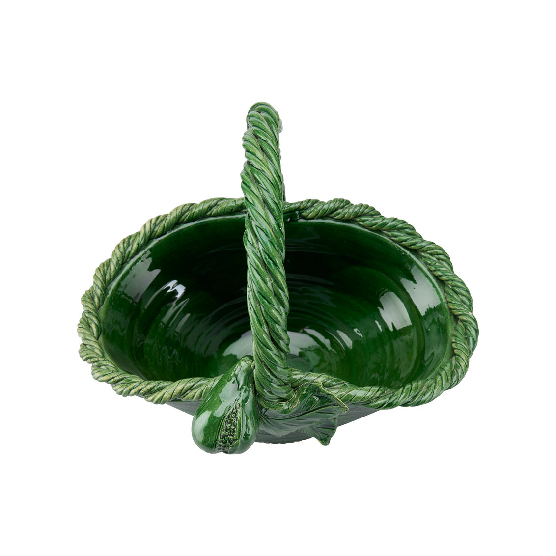 Chelsea House Fig Ceramic Basket