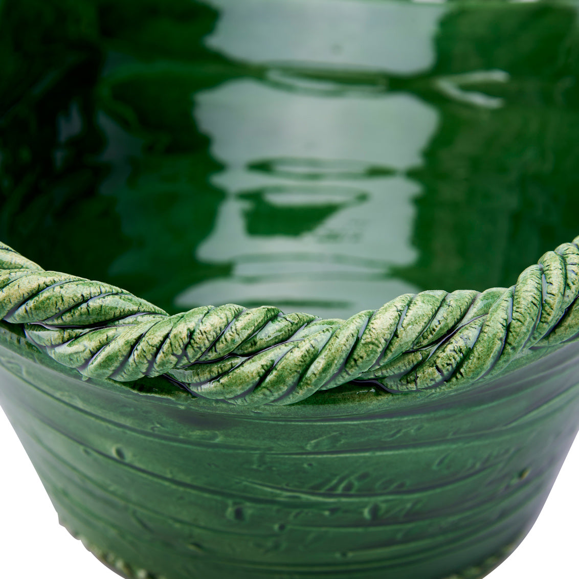 Chelsea House Fig Ceramic Basket