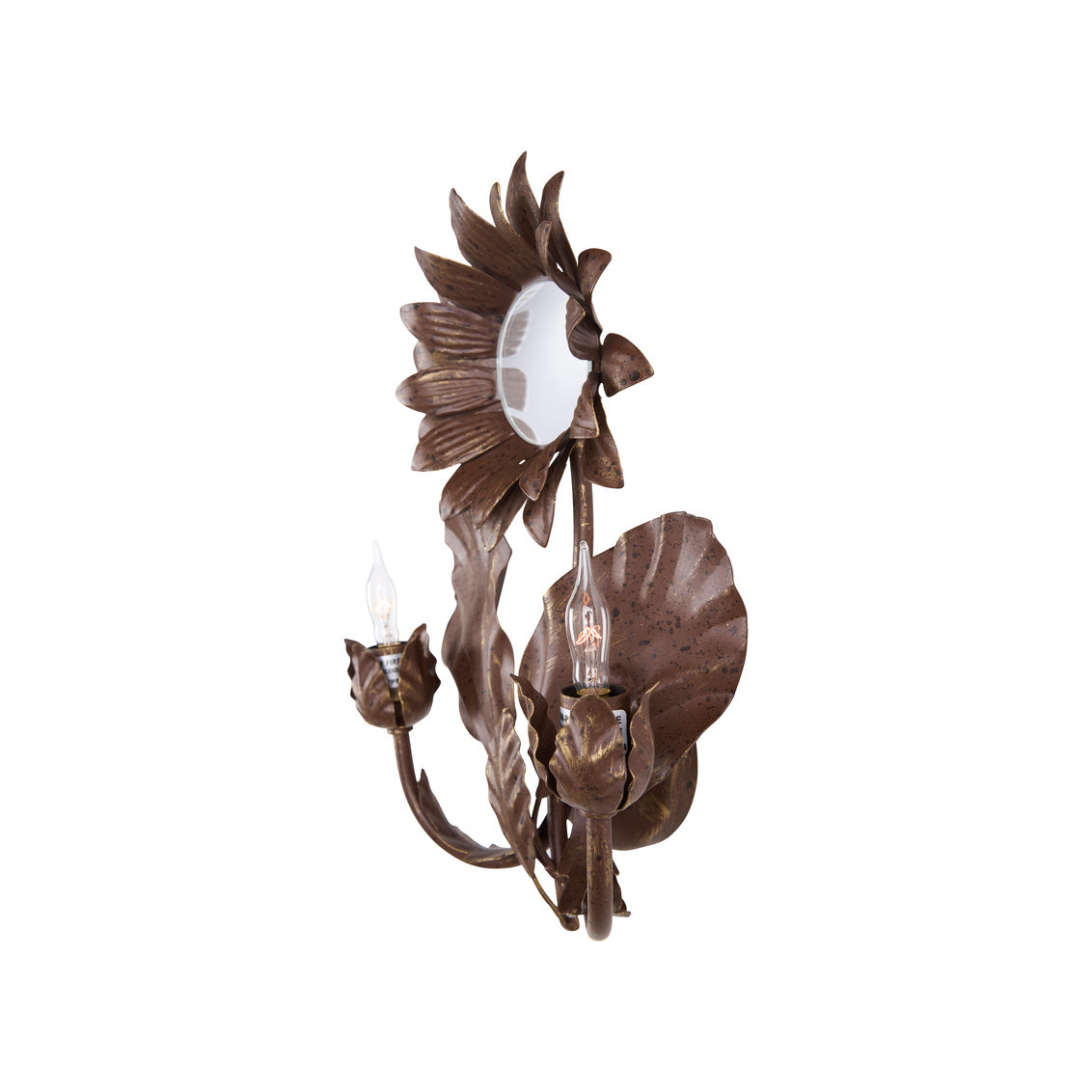 Chelsea House Sunflower Wall Sconce Bronze
