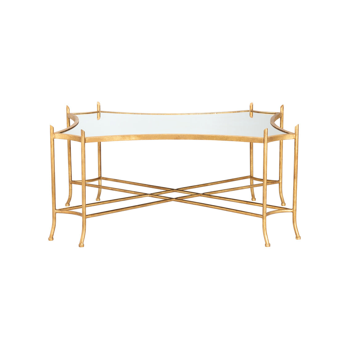 Chelsea House Rory Mirrored Coffee Table