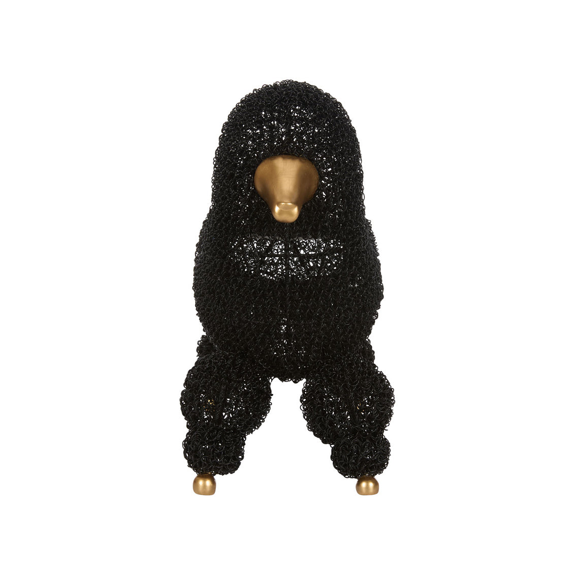 Chelsea House Ooh La La Poodle Stool Black