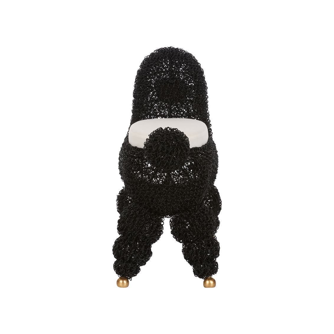 Chelsea House Ooh La La Poodle Stool Black