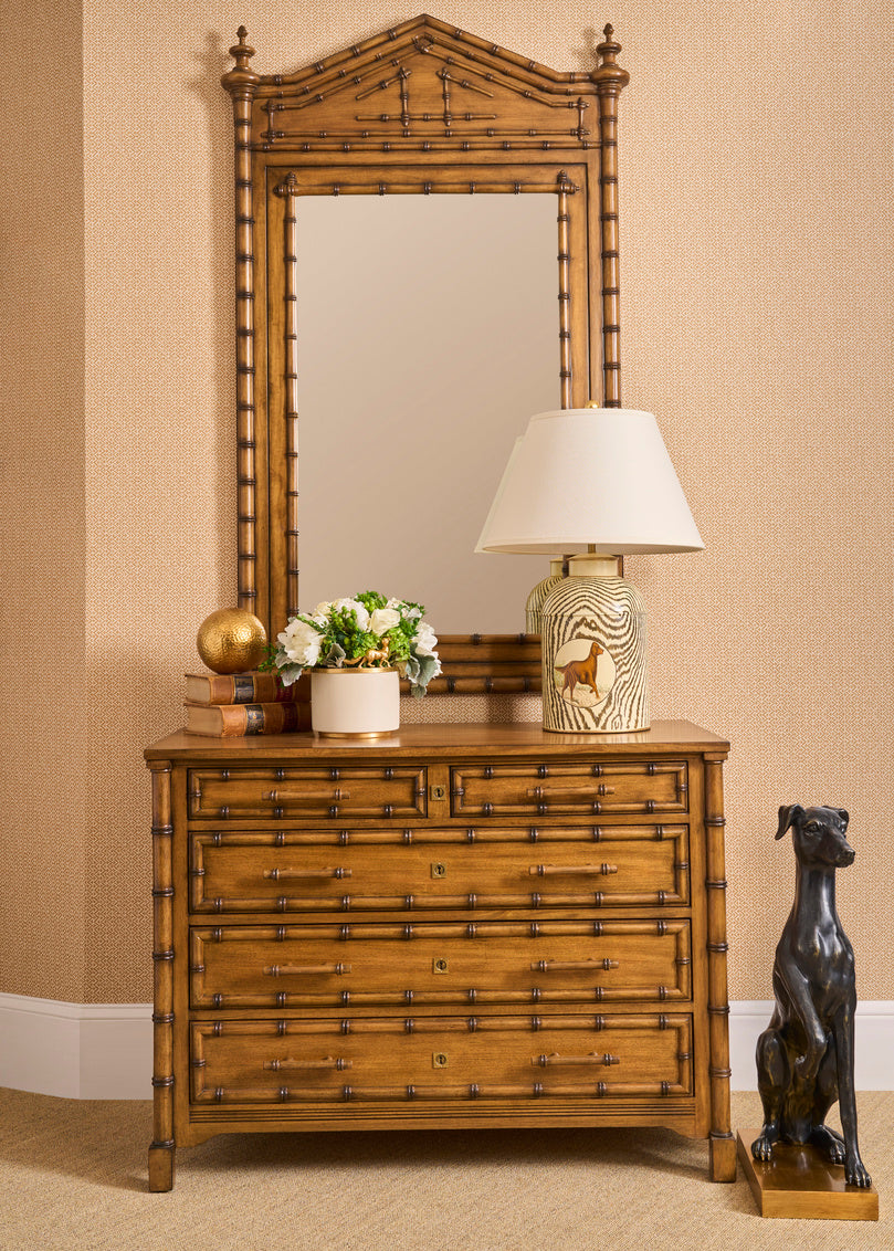 Chelsea House Retriever Tea Caddy Lamp