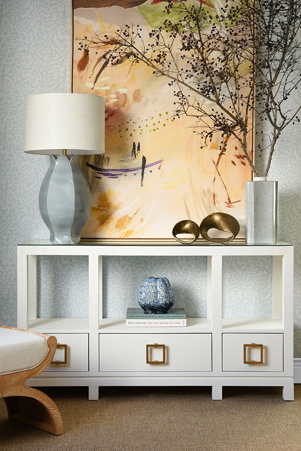 Worlds Away Campbell Console Table