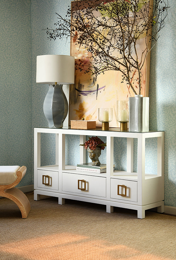 Worlds Away Campbell Console Table