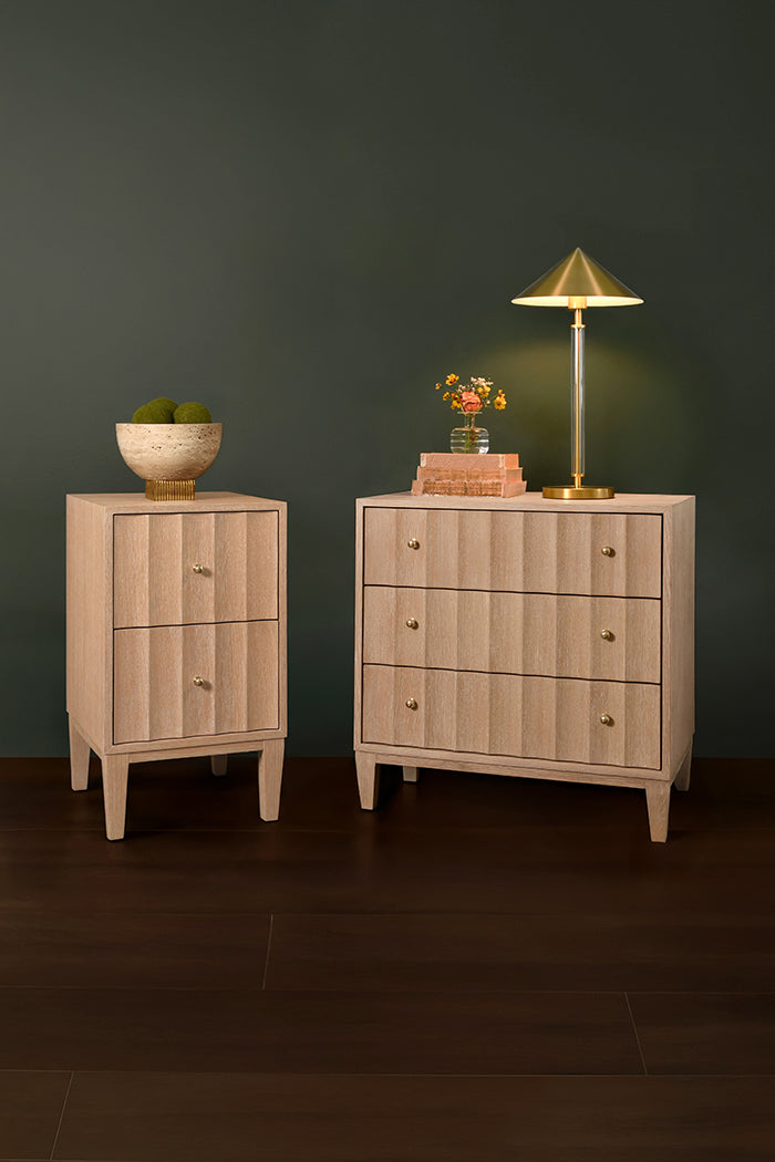 Worlds Away Hammond Nightstand or End Table